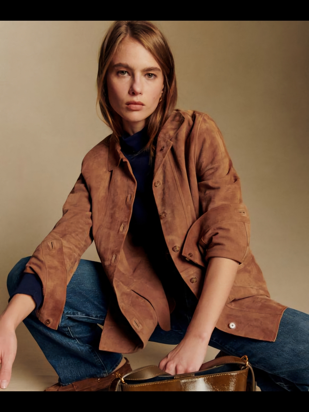 Veste Will (Camel Daim)